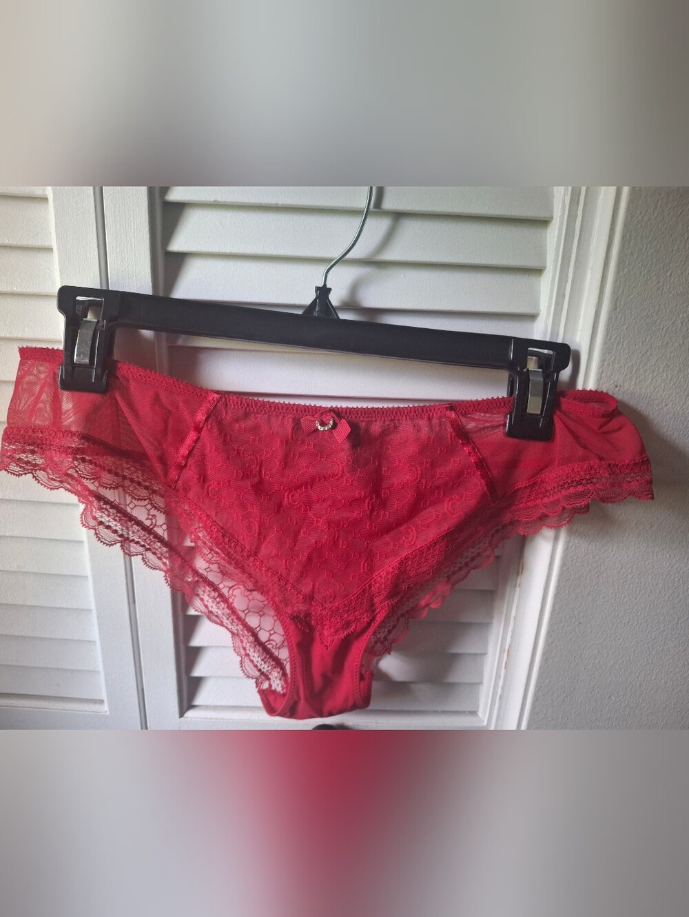 Chantelle Lace Bikini Briefs - Red
